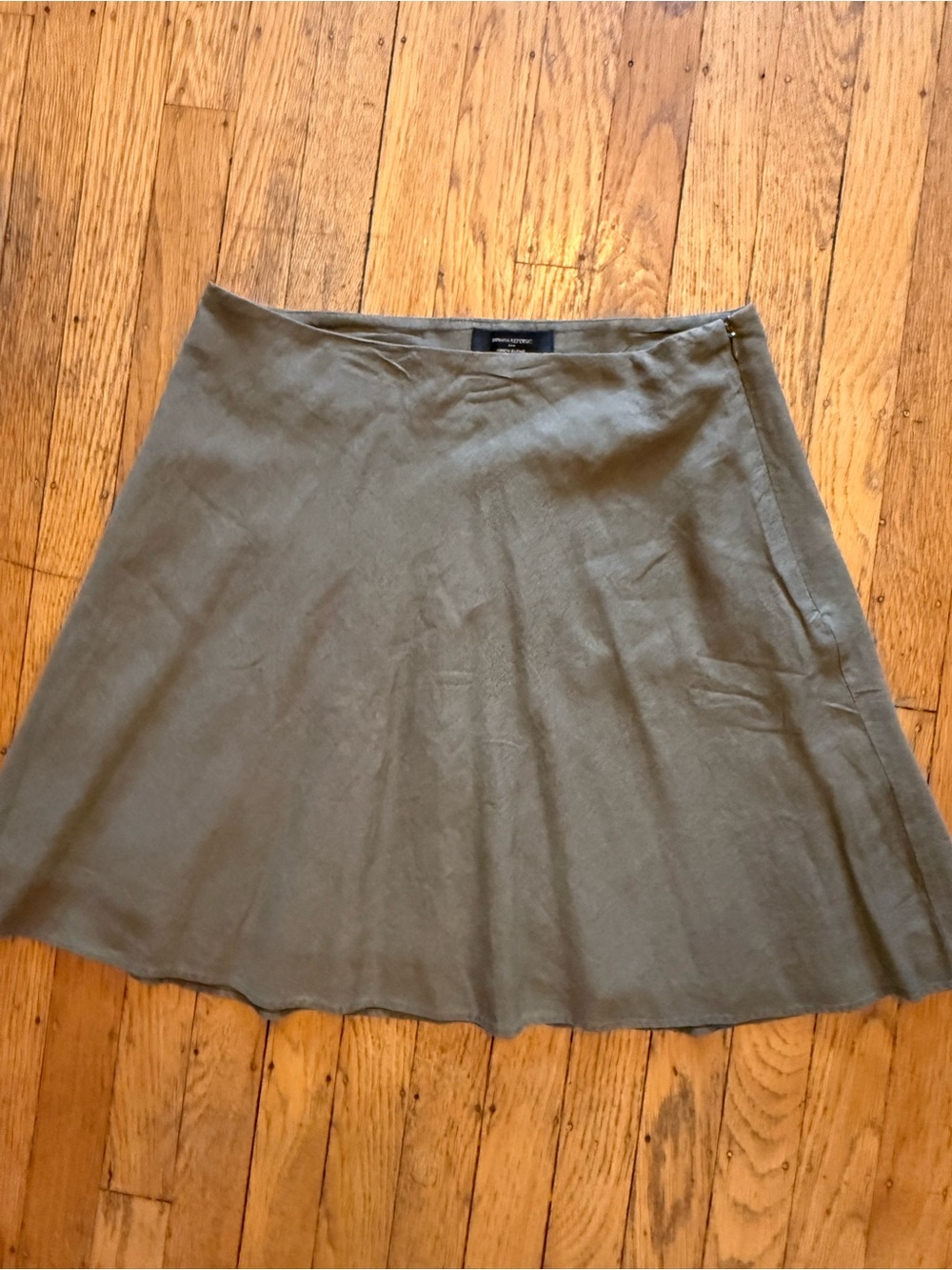 Banana Republic Olive Green A-Line Skirt